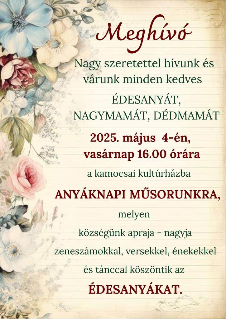 Meghívó