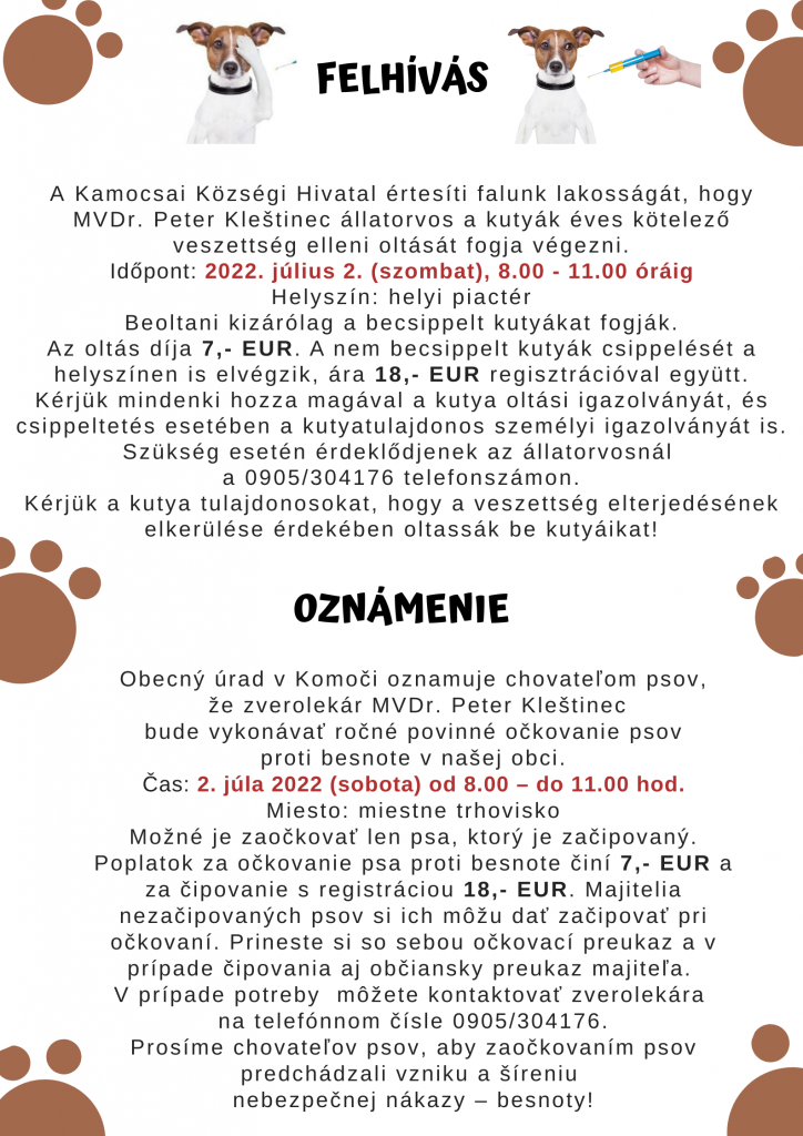 očkovanie