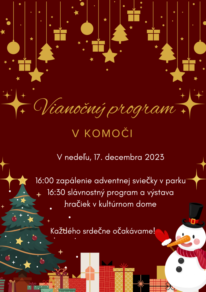 vianočný program